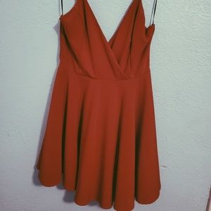 Rust Dress